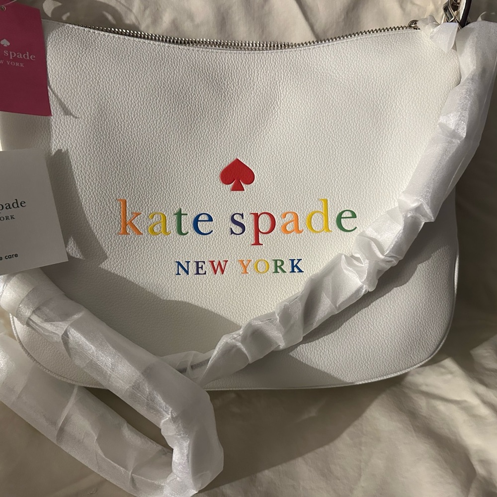 NWT Kate Spade Whitedove Crossbody Pride collection